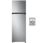 Réfrigérateur LG 2 portes 266L NoFrost Smart Inverter Platinum Silver GL B262PQKB