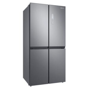Réfrigérateur SAMSUNG Side By Side Inverter 468L Twin Cooling Plus Argent RF48A4000M9