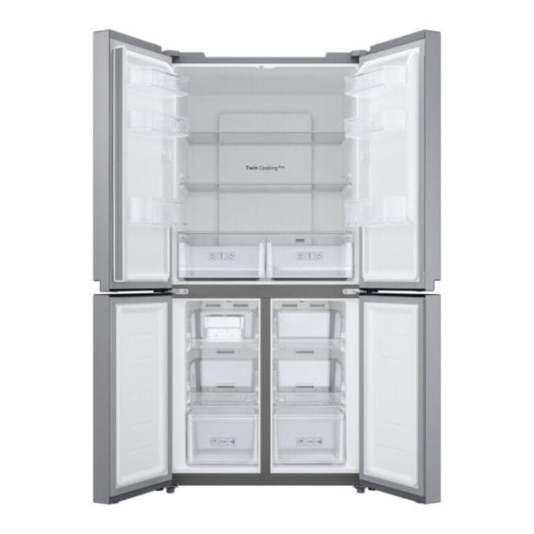 Réfrigérateur SAMSUNG Side By Side Inverter 468L Twin Cooling Plus Argent RF48A4000M9