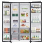 Réfrigérateur Side By Side Samsung 2 portes 651L NoFrost Inverter Silver RS70F65Q1TMA