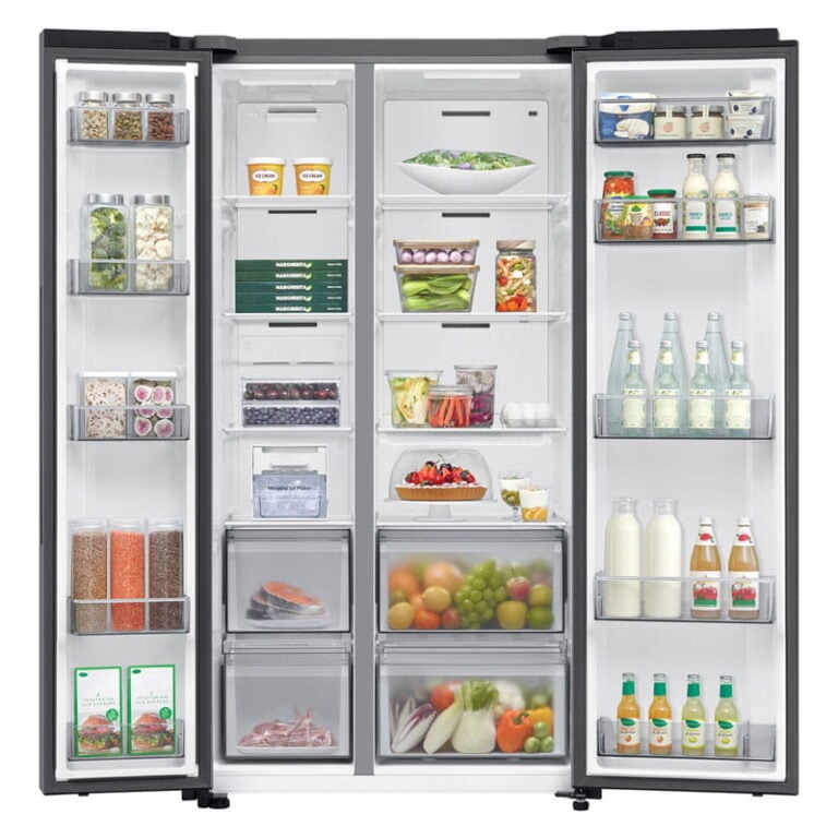 Réfrigérateur Side By Side Samsung 2 portes 651L NoFrost Inverter Silver RS70F65Q1TMA