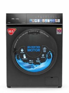 Machine à Laver IRIS 10,5Kg Inverter Dark Silver WM105IRISVORADS