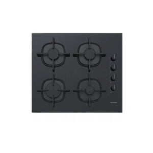 Plaque de cuisson SILVERLINE 4 Feux 60Cm Fonte Vitro Noir CS5343B01.FFD