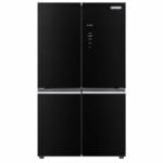 Réfrigérateur Side By Side Maxwell 640L NoFrost Inverter Noir Miroir MAX-RFNH640AIG