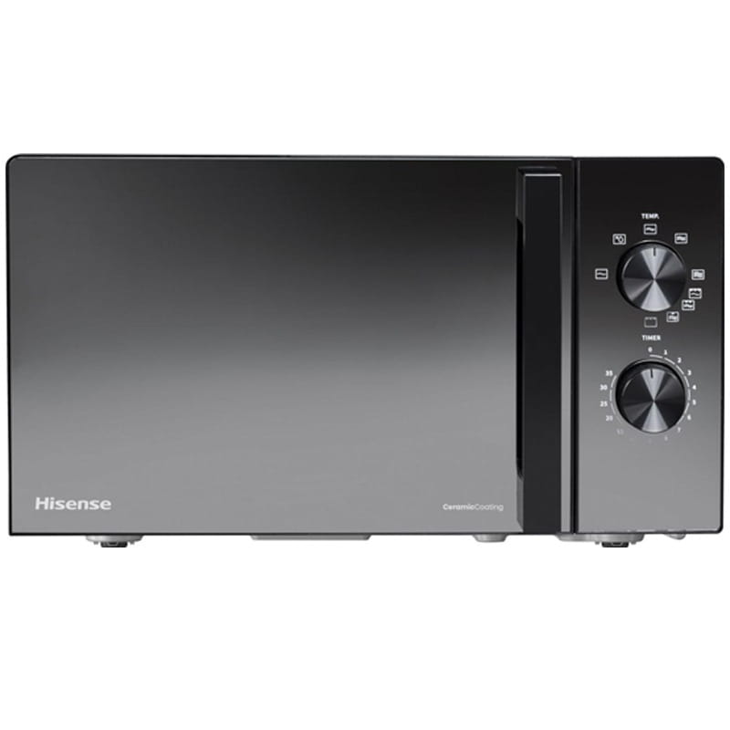 Four à Micro-ondes Hisense 20 Litres avec Gril 700 W Silver H20MOMP1HG