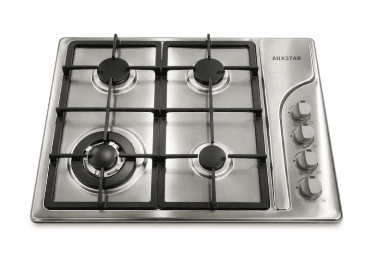 Plaque de cuisson AUXSATR 4 Feux Fonte Inox 400I FT