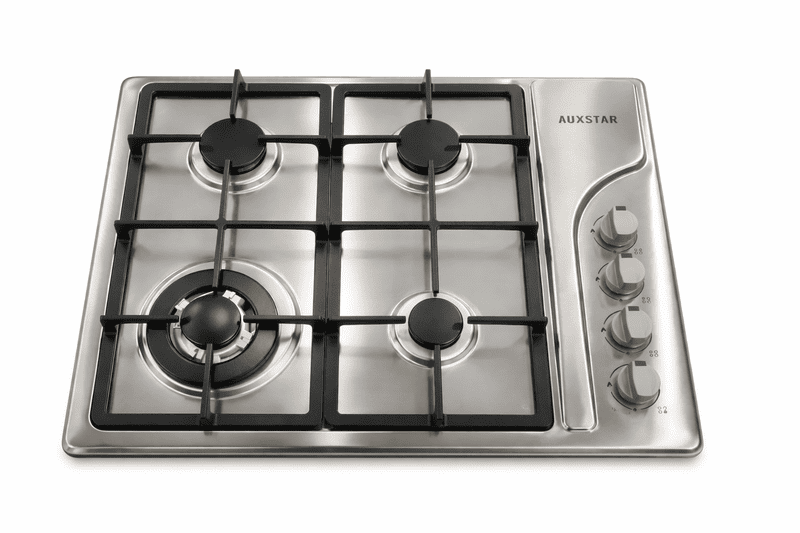 Plaque de cuisson AUXSATR 4 Feux Fonte Inox 400I FT