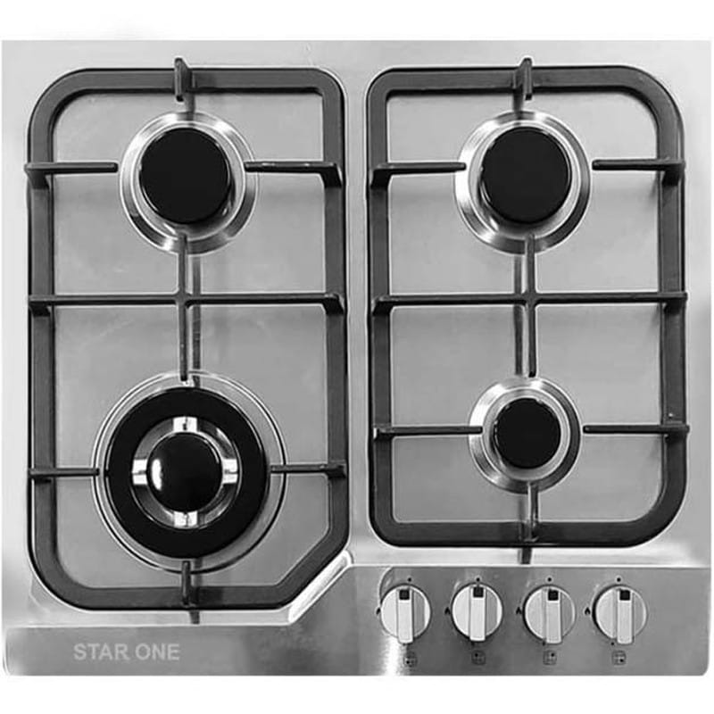 Plaque de cuisson SATR ONE 4 Feux Fonte Inox 60 Cm ST-601