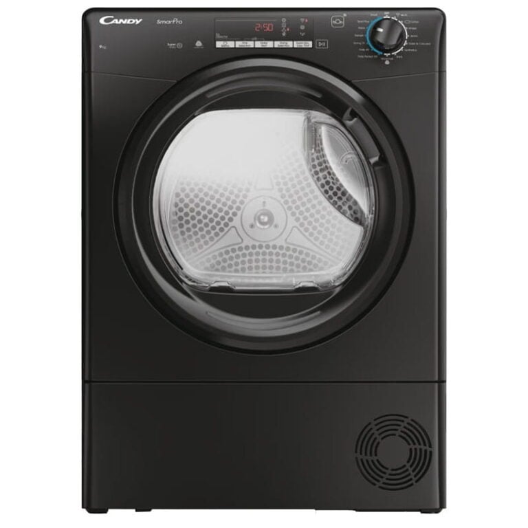 Sèche linge Frontale CANDY 9 Kg Smart Noir CROE C9TBEB-80