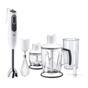 Mixeur Plongeant 5en1 Braun 750W Blanc MQ3145