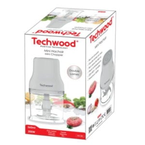 Mini Hachoir TECHWOOD 200W 500 ml Blanc THA-350