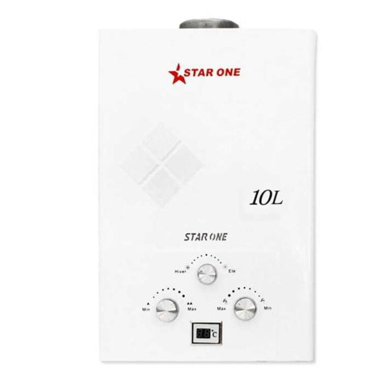 Chauffe Bain Star One à Gaz de ville 10L Blanc 10L-GN
